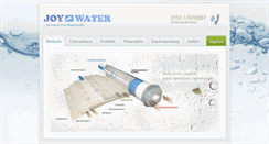 Desktop Screenshot of joy-waters.com